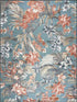 Tyse Area Rugs Tropic Aqua TRP1035