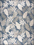 Tyse Area Rugs Tropic Dark Blue TRP1106