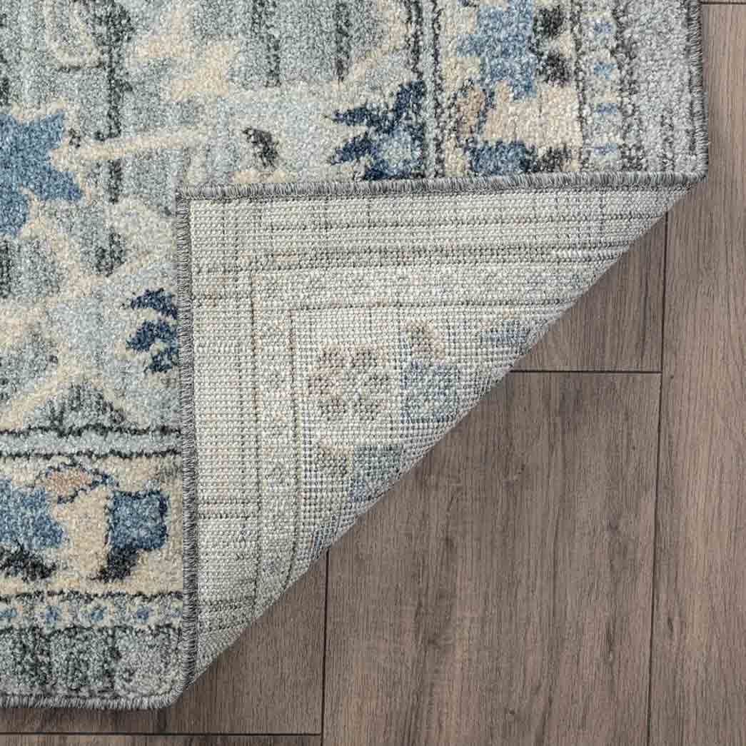 Tyse Area Rugs Tuscany Gray TUS1109 backing