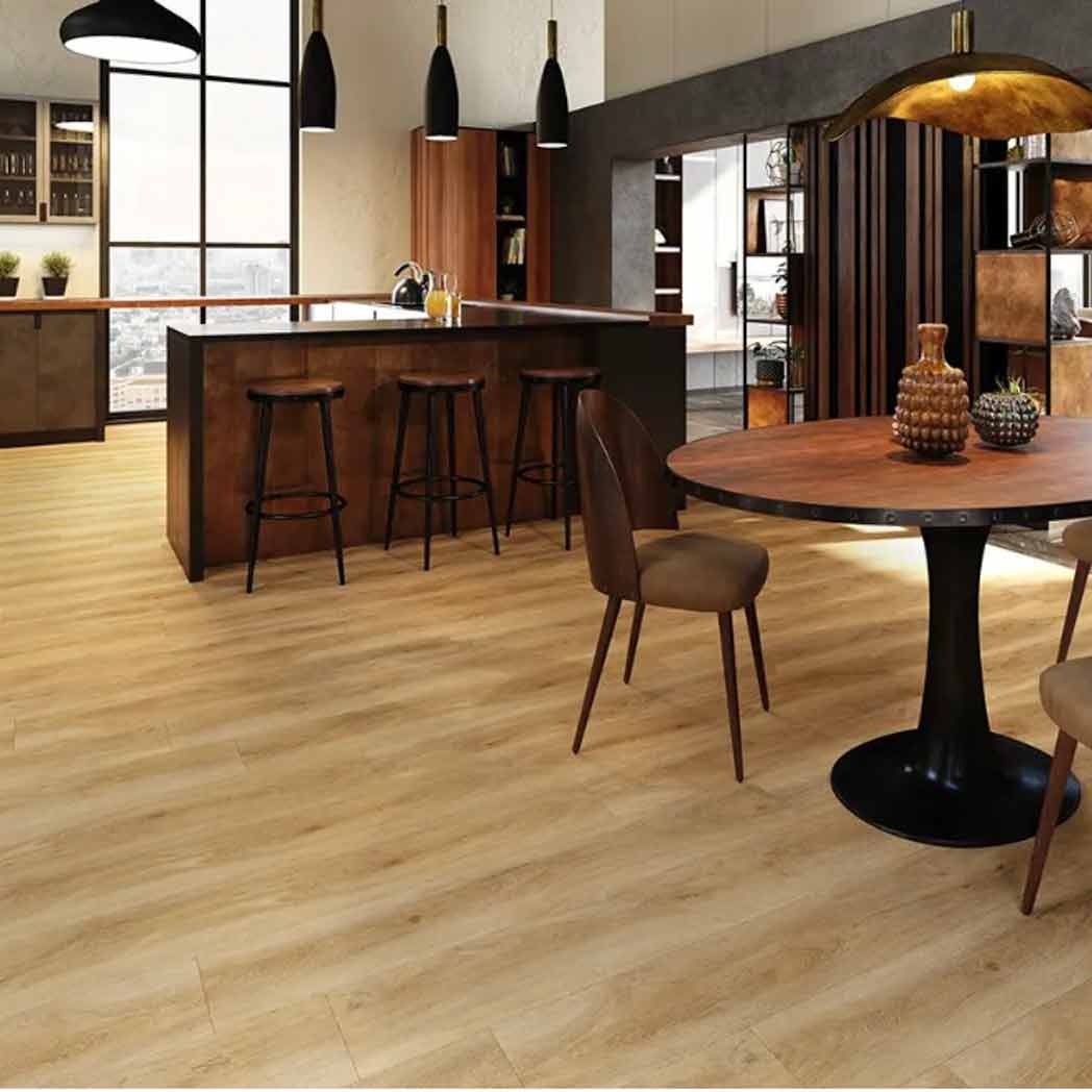 Windlass Flooring Rigid Core LVP Pollux Hollyhock WNDLS7POLHHCK room