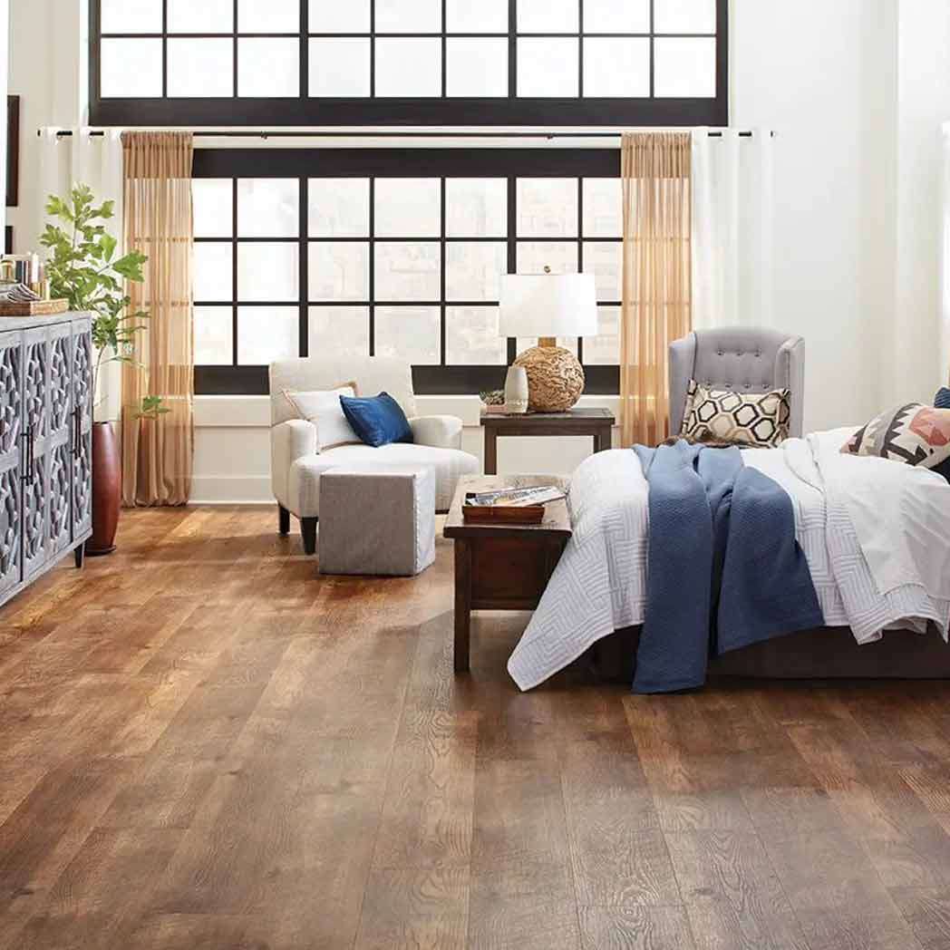 Windlass Flooring Rigid Core LVP Sirius Larkspur WNDLS9SRLKSPR room