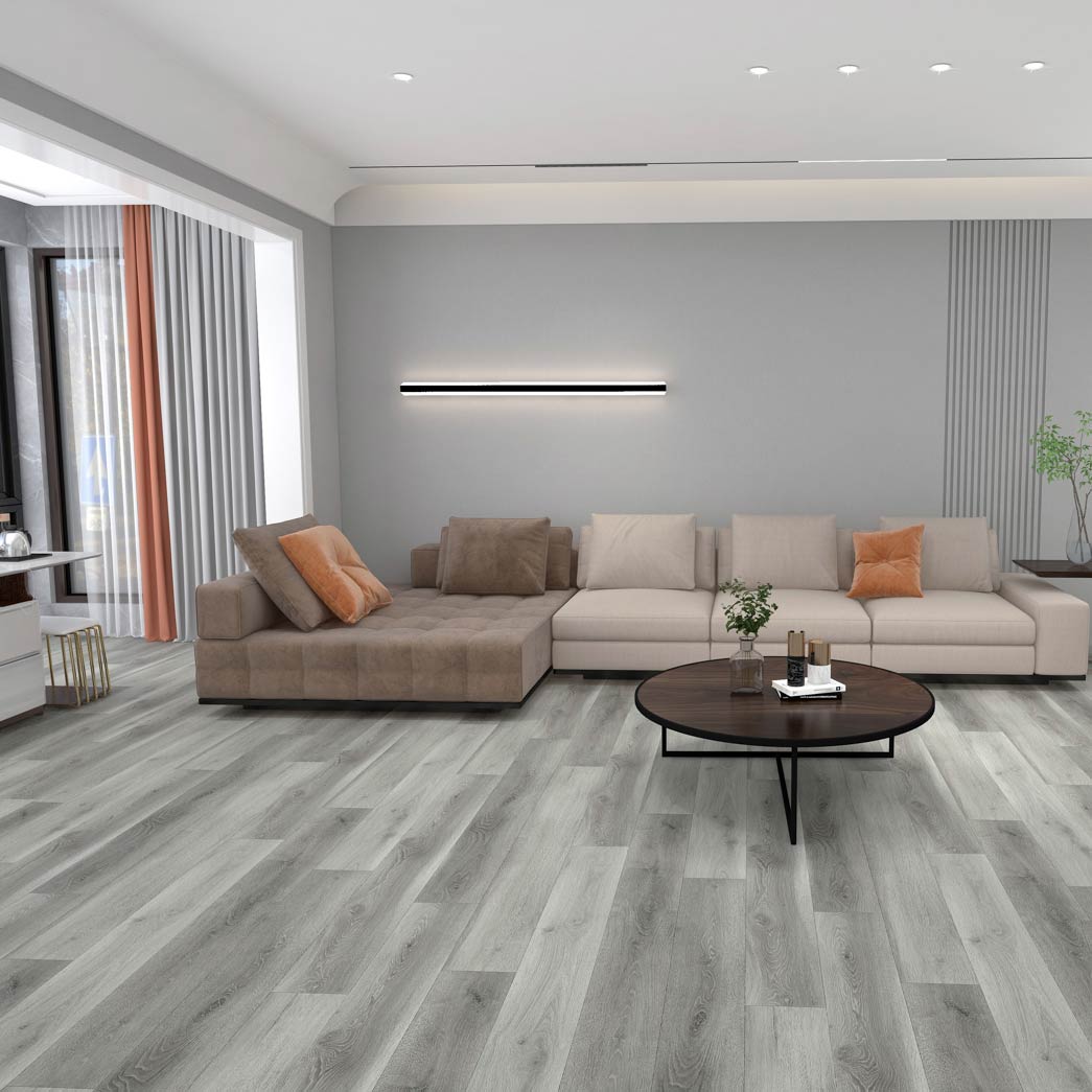 Xulon Flooring Mountaineer XF03M Pelion EIR Painted Bevel Room Scene