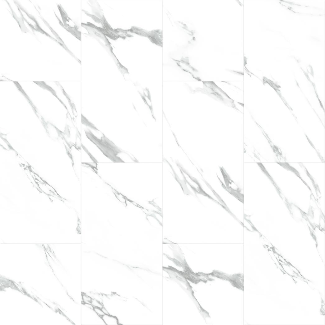 Terra Floors Marmor Glacier Gorge 12x24 Vinyl Tile