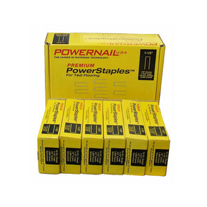 Powernail 15.5 GA PowerStaples 1 1.2'' 6PK (6 x 1000ct) Item No: PS1506