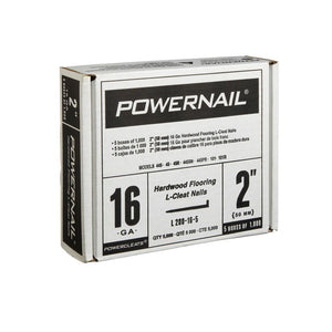 Powernail 16 GA Powercleats 2'' (5x1000ct) Item No: L200165