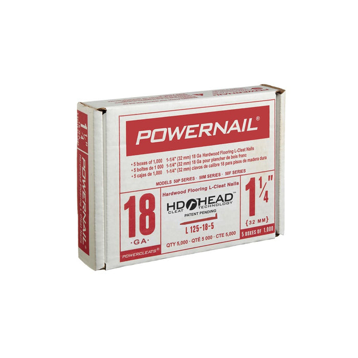 18 Ga. 1 1/4" Powercleats Powernail