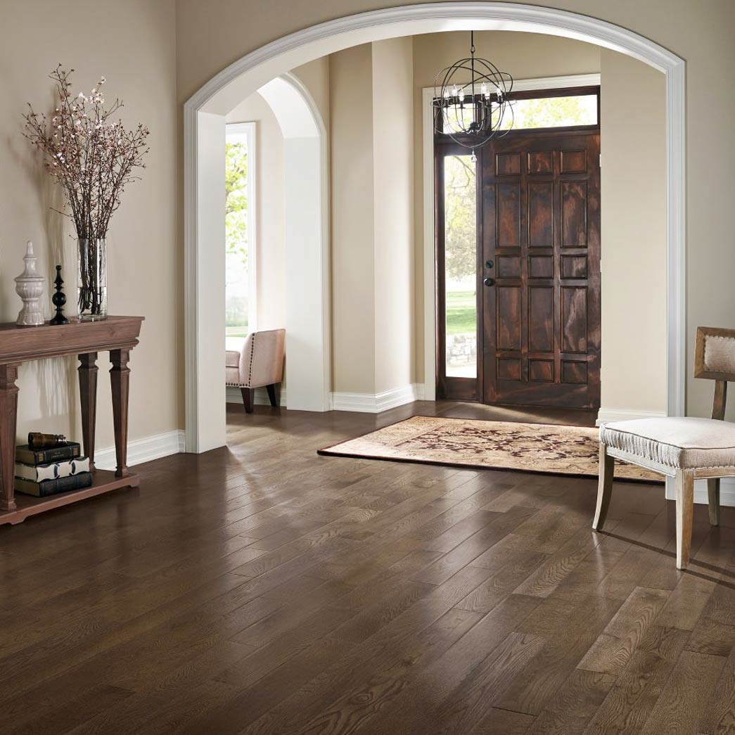 Hartco Prime Harvest Oak Low Gloss 5 Solid Hardwood On Woodwudy Whole Flooring