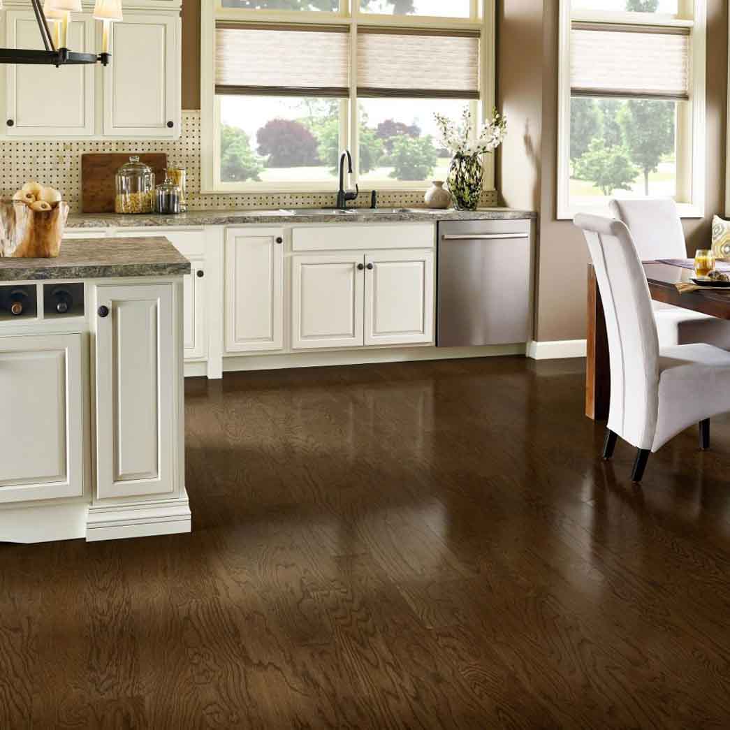 Armstrong Prime Harvest Oak Low Gloss 3.25" APK3477LG Cocoa Bean