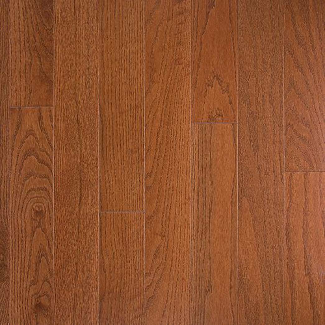 Golden Red Oak Luxury Vinyl Plank Flooring - Golden Brown Color