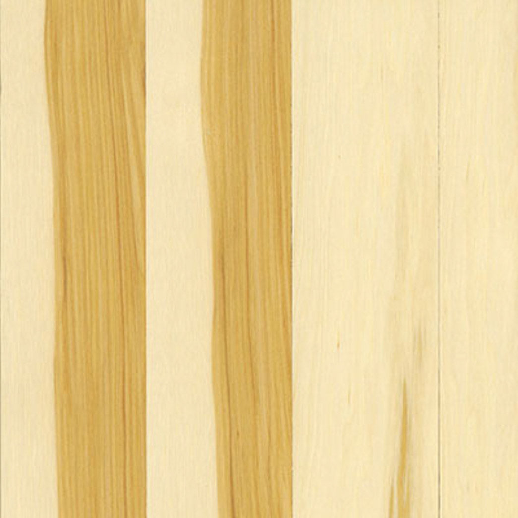 Unfinished Hickory Classic 3 1/4" Wide 3/4" thick Plank Solid Hardwood Xulon Flooring