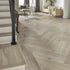 Mannington Hardwood Park City Herringbone Wintry HPLS37WINF1 Scene1