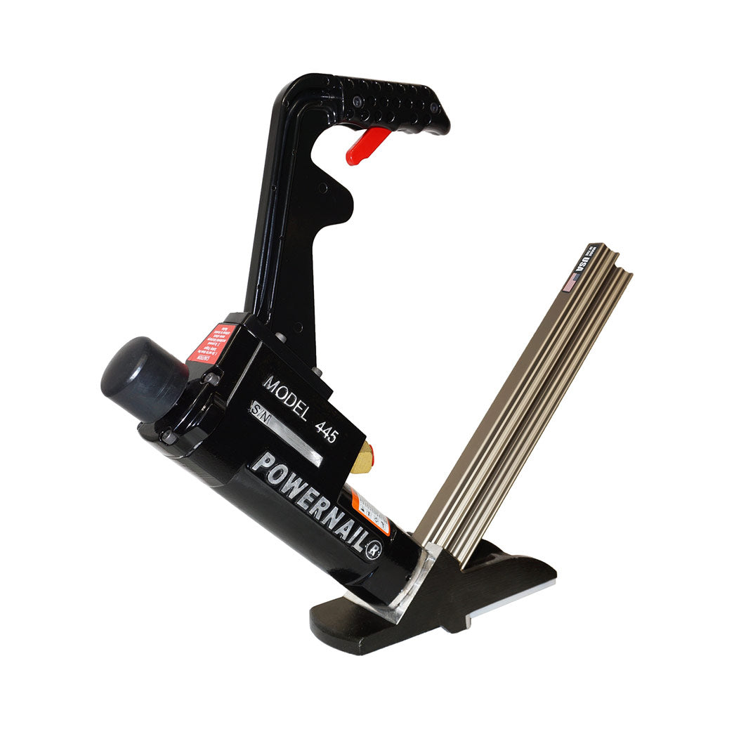 Model 445 Pneumatic Powernailer (w/ 3MI White Mallet) Powernail Long Handle / Long Channel