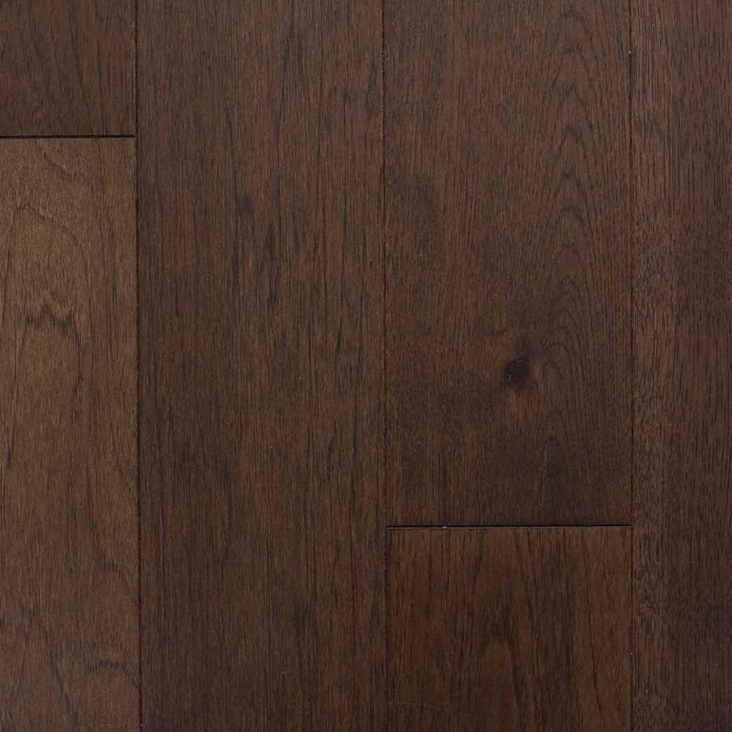 Espresso 21537 Mullican Nature Engineered 5" Wide Hickory 1/2" Thick Hardwood Flooring