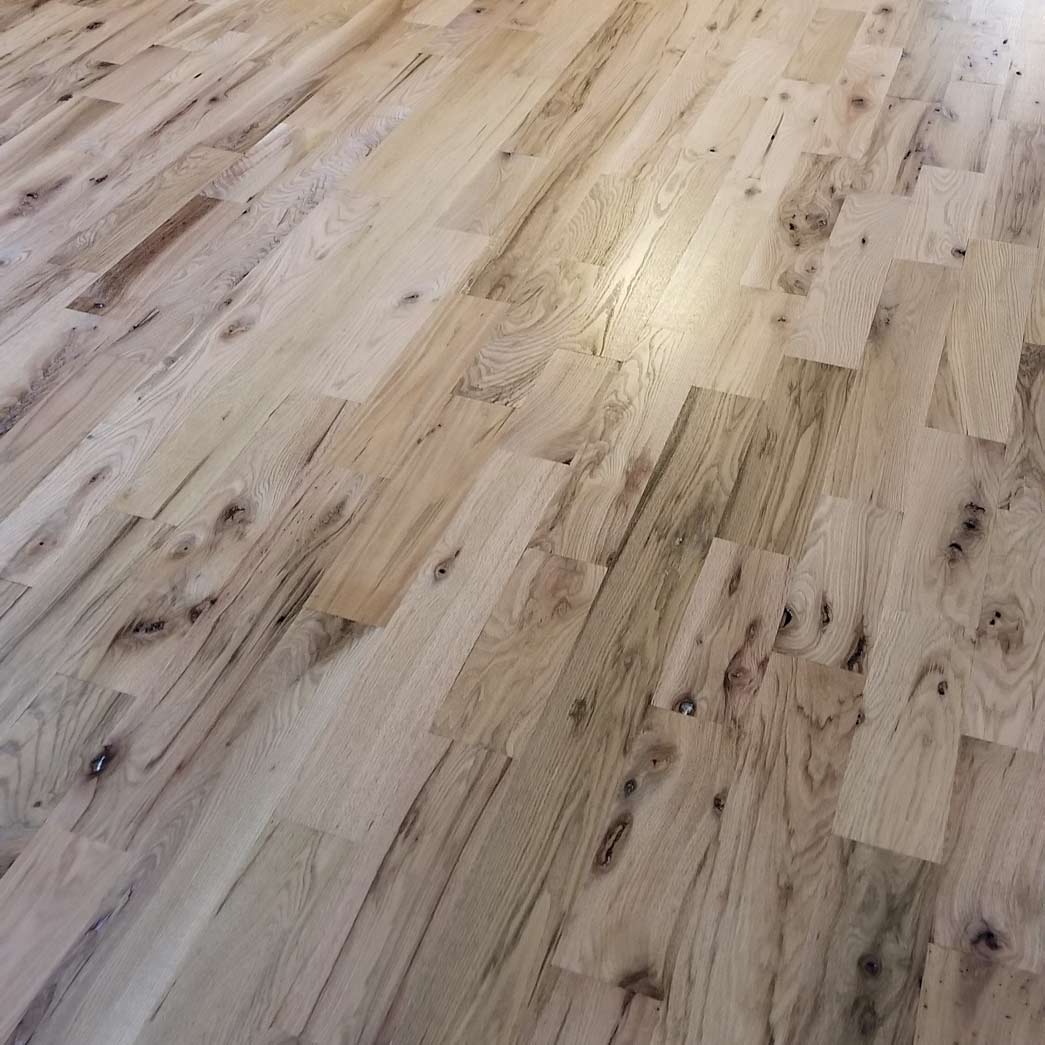 Unfinished Red Oak #3 - 4" Solid Hardwood Flooring