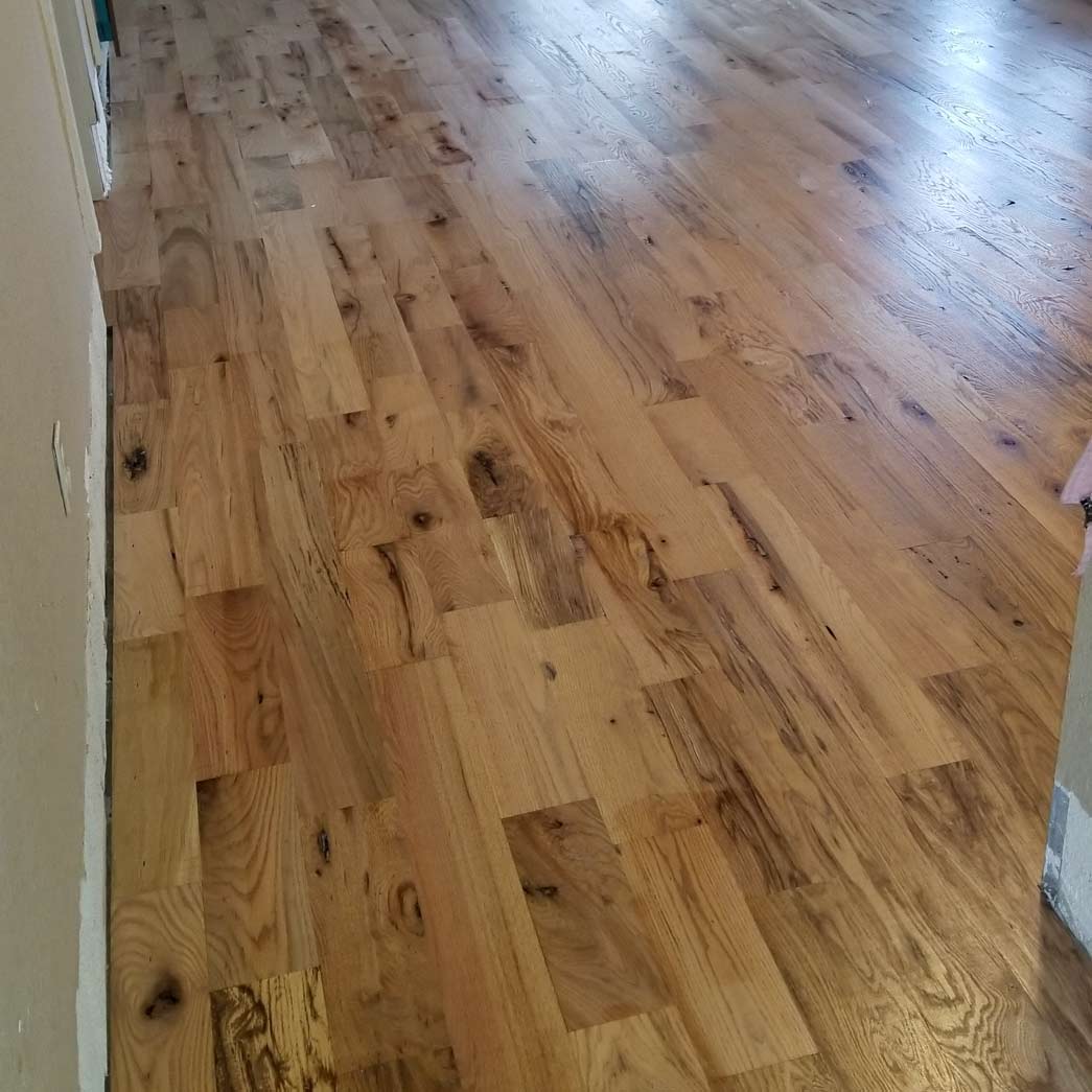 Unfinished Red Oak #3 - 5" Solid Hardwood Flooring