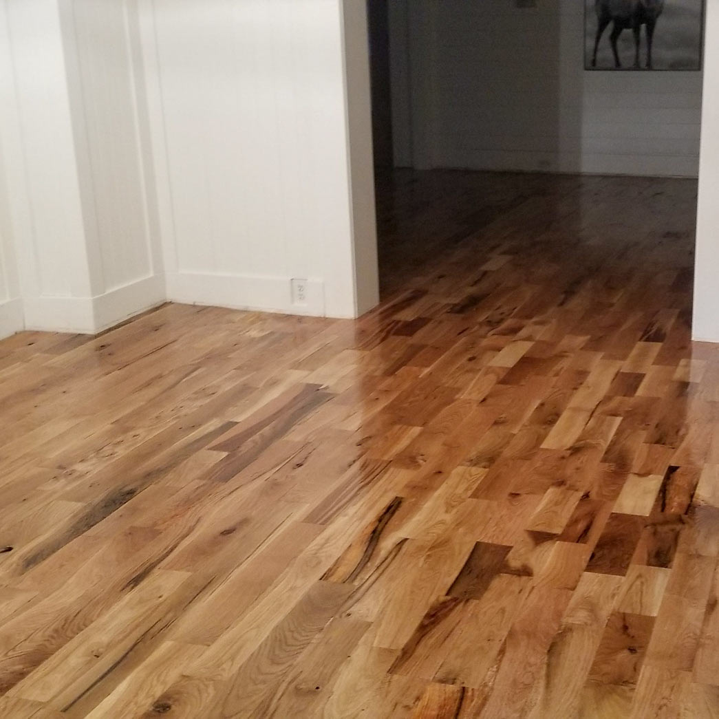 Unfinished White Oak #3 Common 5" Solid Hardwood Xulon Flooring ...