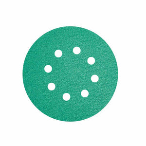 Bona Green 5" x 8 hole siafast Ceramic Abrasive Disc