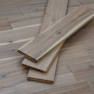 Xulon Solid Acacia Super Natural 5" Wide 3/4" Thick Solid Prefinished Hardwood Flooring 